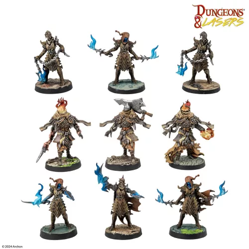 Archon Studio Dungeons & Lasers Miniatures: ARMIES OF DEUSLAIR