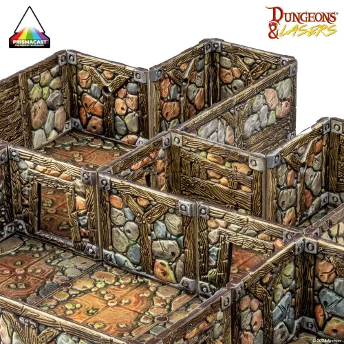 Archon Studio Dungeons & Lasers ABANDONED MINES: PRE-PAINTED