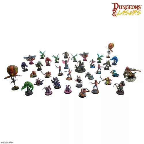 Archon Studio DUNGEONS & LASERS Scareguards Archipelago Raiders and Beasts