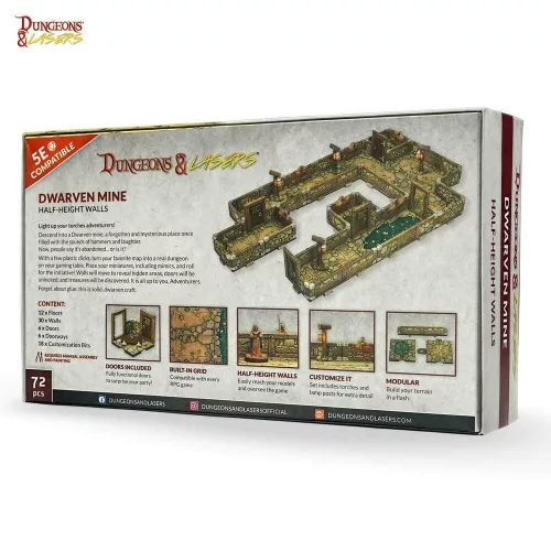 Archon Studio DUNGEONS & LASERS Dwarven Miners