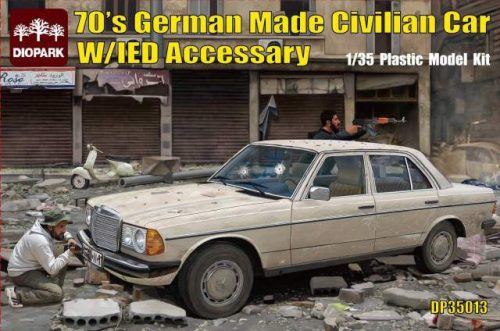 Diopark 1:35 German Made Civilian Car w/IED Accessories