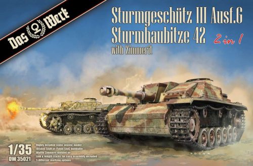 Das Werk 1:35 Sturmgeschütz III Ausf.G/Sturmhaubitze 42