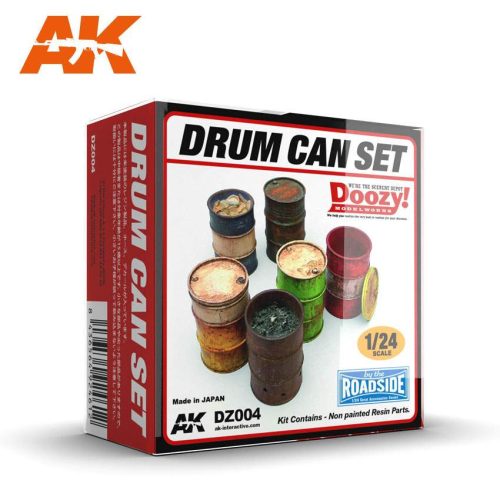 AK-Interactive - 1:24 Drum can set (fém hordó szett)
