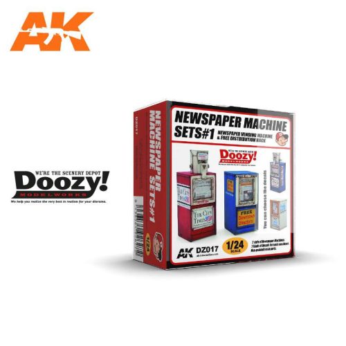 AK-Interactive (Doozy) Newspaper machine sets 1