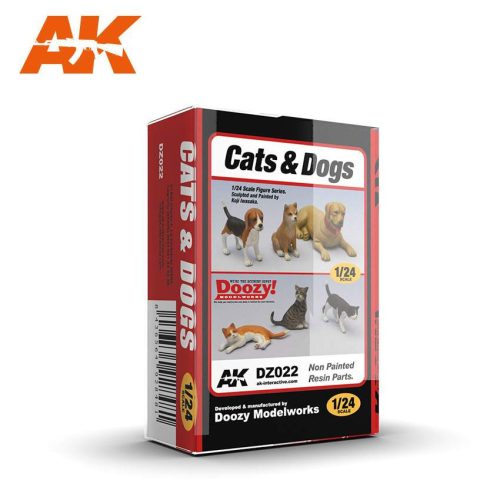 AK-Interactive (Doozy) 1:24 Cats & dogs