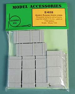 Eureka 1:35 Modern Russian Ammo Crates (for 115mm U-5TS / 2A20 Gun)