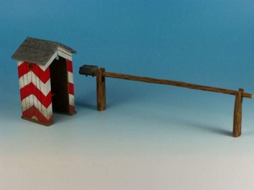 Eureka 1:35 Guard Sentry (Gate Shack) (őrbódé sorompóval)