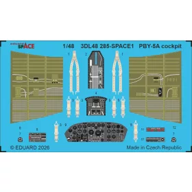 Eduard 1:48 PBY-5A cockpit SPACE for Eduard / Revell