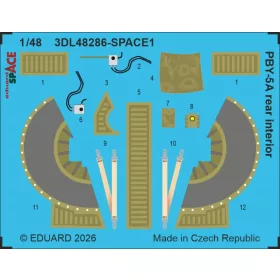 Eduard 1:48 PBY-5A rear interior SPACE for Eduard / Revell