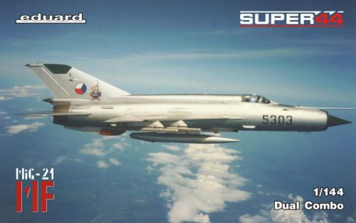 Eduard Dual combo 1:144 MiG-21 MF in Czechoslovak service