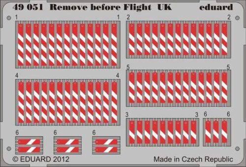 Eduard 1:48 Remove Before Flight UK