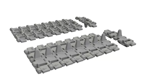 Eduard 1:35 KV-2 tracks PRINT for Tamiya