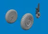 Eduard 1:48 Fw 190D-9 wheels for Miniart
