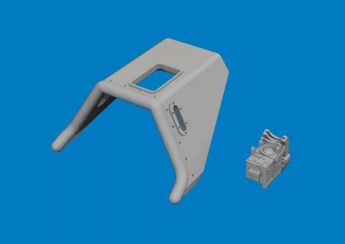 Eduard 1:48 Fw 190D-9 gun sight PRINT for Miniart