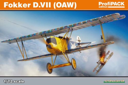 Eduard Profipack 1:72 Fokker D. VII (OAW) repülő makett