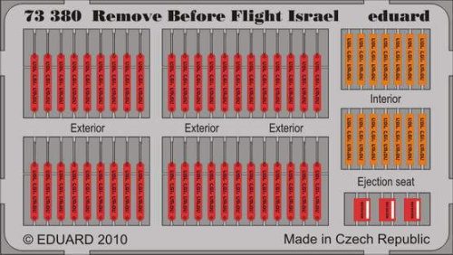 Eduard 1:72 Remove Before Flight Israel
