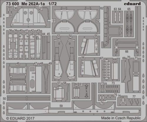 Eduard 1:72 Me 262A-1a (Airfix)