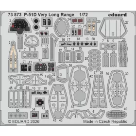 Eduard 1:72 P-51D Very Long Range for Arma Hobby