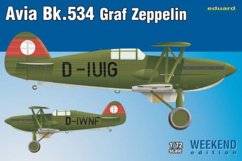 Eduard Weekend 1:72 Avia Bk-534 Graf Zeppelin repülő makett