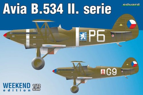 Eduard Weekend 1:72 Fw B-534 II. serie repülő makett