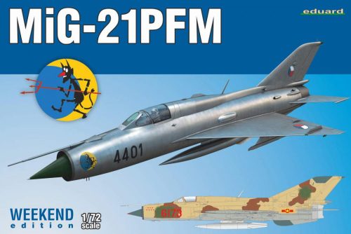 Eduard Weekend 1:72 MiG-21PFM repülő makett