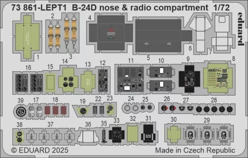 Eduard 1:72 B-24D part I for Airfix