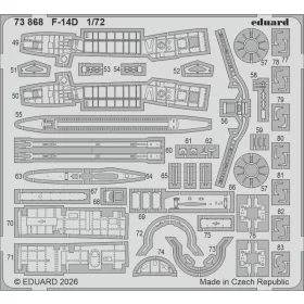 Eduard 1:72 F-14D for Tamiya