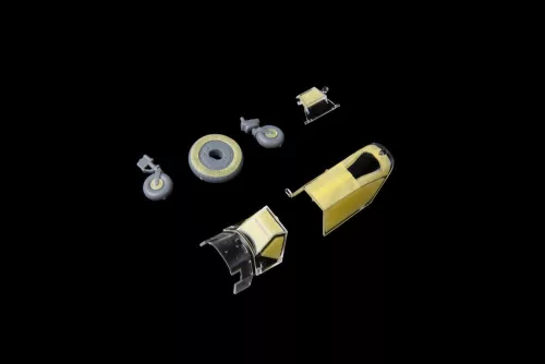 Eduard 1:48 Bf 109G-6 late Erla canopy Tface for Tamiya