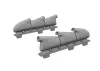 Eduard 1:72 Spitfire Mk.Vb w/ rounded exhausts for Eduard