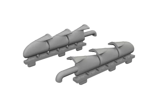 Eduard 1:72 Spitfire Mk.Vb w/ fishtail exhausts for Eduard