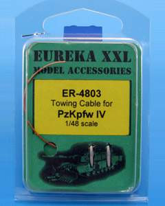 Eureka vontatókábel 1:48 towing cable for Pz.Kpfw.IV Tank