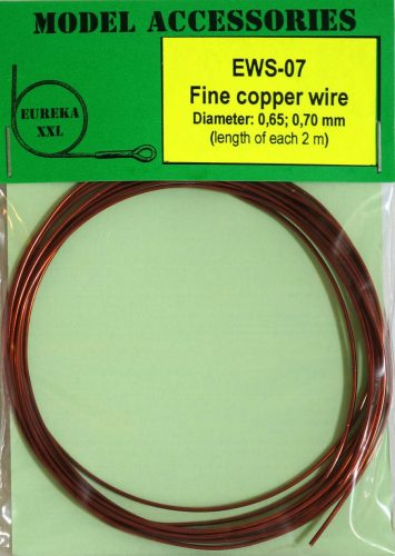 Fine copper wires 0.65 mm / 0.70 mm