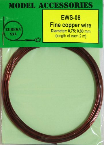 Fine copper wires 0.75 mm / 0.80 mm