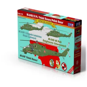 Mistercraft 1:72 Mi-24W/D Pt.1 Polski Husarz/Polish Husar