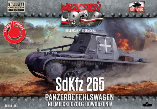 First to Fight - 1:72 Sd.Kfz.265 Panzerbefehlswagen German command tank