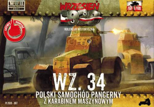 First to Fight - 1:72 Wz.34 Polish Armored Car (simplified kit)