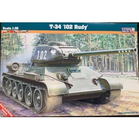 Mistercraft 1:35 T-34 102 Rudy
