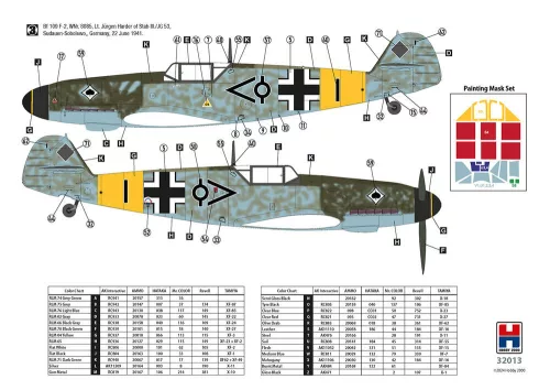 Hobby 2000 1:32 Bf 109 F-2 Eastern Front