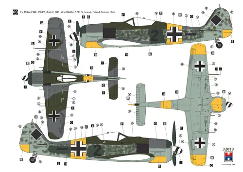 Hobby 2000 1:32 Focke-Wulf Fw 190 A-6 Eastern Front