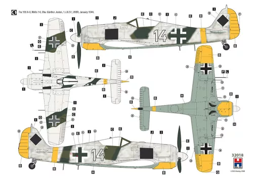 Hobby 2000 1:32 Focke-Wulf Fw 190 A-6 Eastern Front
