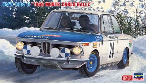 Hasegawa 1:24 BMW 2002ti ”1969 Monte-Carlo Rally”