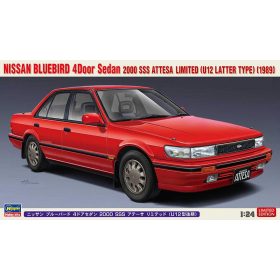   Hasegawa 1:24 Nissan Bluebird 4Door Sedan 2000 SSS Attesa Limited (U12 Latter Type) (1989)