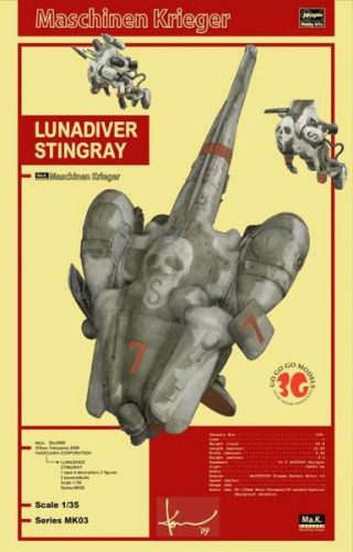 Hasegawa 1:35 Lunadiver Stingray