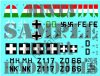HADModels - 1:48 Messerschmitt Me 410/210 matrica