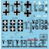 HADModels - 1:72 Messerschmitt Bf 109 F-4/b matrica