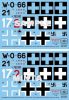 HADModels - 1:72 Bf 109 G-6 (Hun W0+2, W0+66, red 2, Luftwaffe white 17