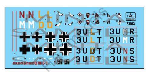 HADModels - 1:72 Messerschmitt Bf 110 D-3 ”Afrika - első rész”