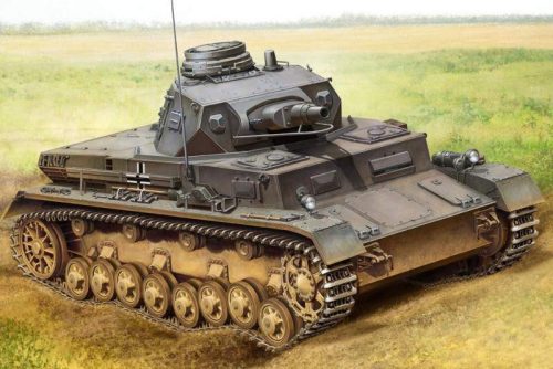 Hobbyboss 1:35 - German Panzerkampfwagen IV Ausf B harcjármű makett 