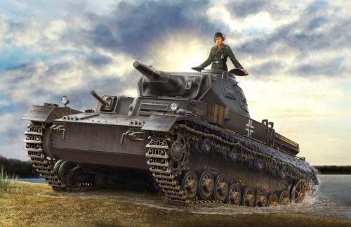 Hobbyboss 1:35 - German Panzerkampfwagen IV Ausf D/TAUCH harcjármű makett