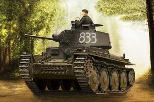 Hobbyboss 1:35 German Panzer Kpfw.38(t) Ausf.E/F harcjármű makett